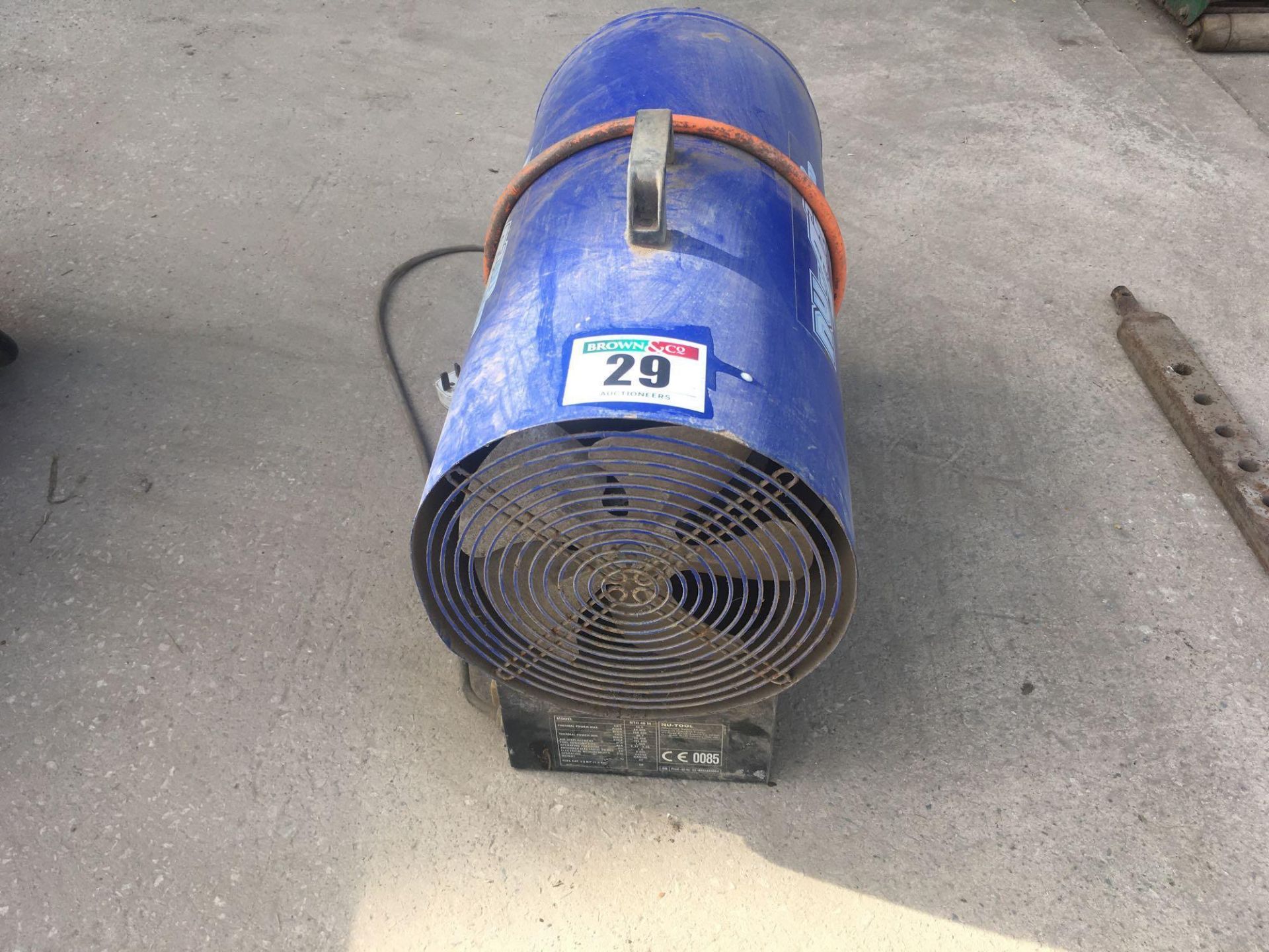 Nu-Air gas heater NO VAT