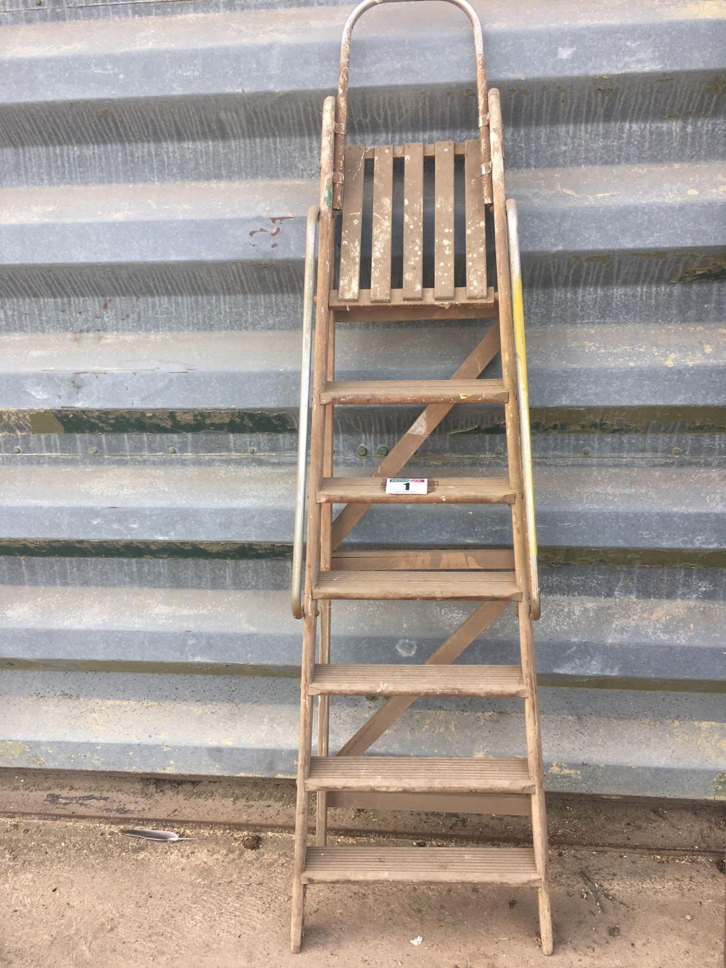 Wooden ladder  ​​​​​​​NO VAT