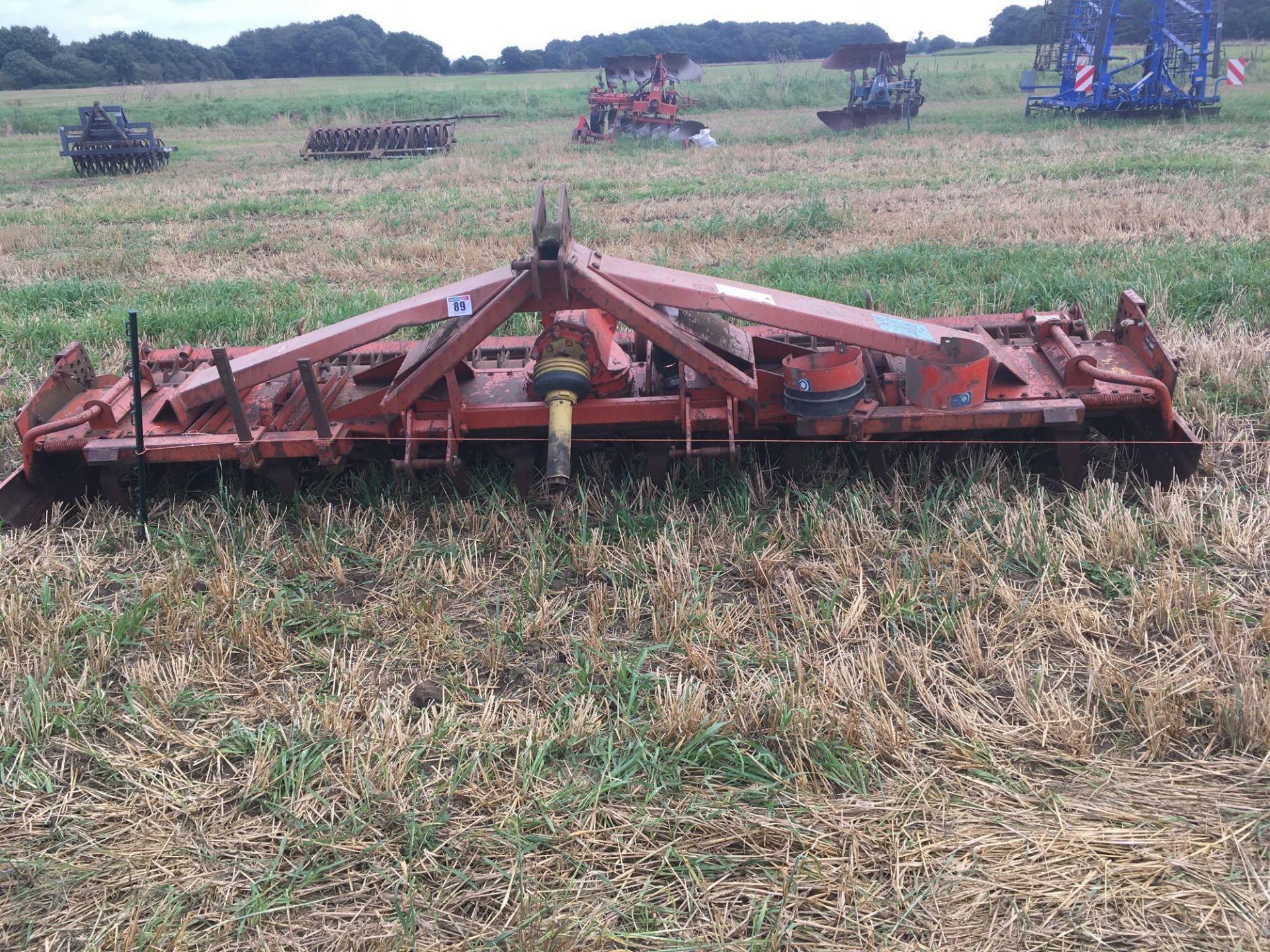 1990 Kuhn HR401 4m power harrow. Refurbished gear box in 2019. - Image 4 of 5