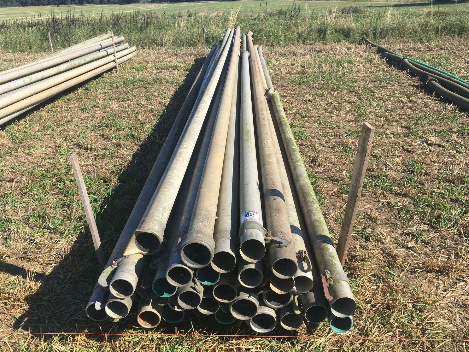 Qty of 4inch irrigation pipes