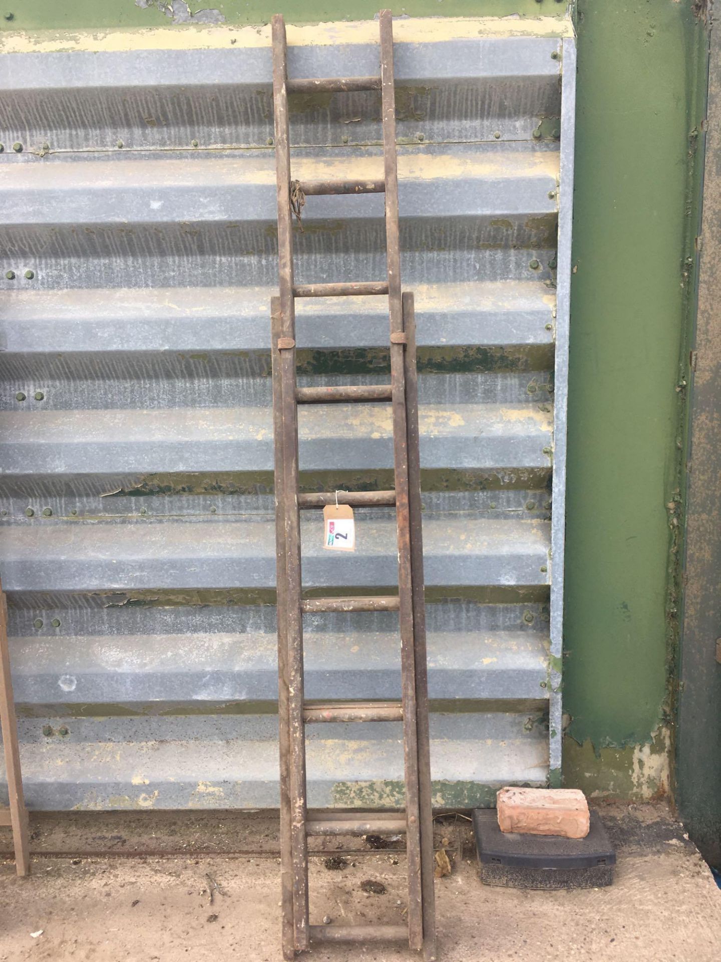 Wooden ladder ​​​​​​​NO VAT