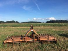 Maschio power harrow, modified to cultivate wheeling’s.