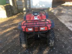 Honda big red 300cc 2WD quad bike