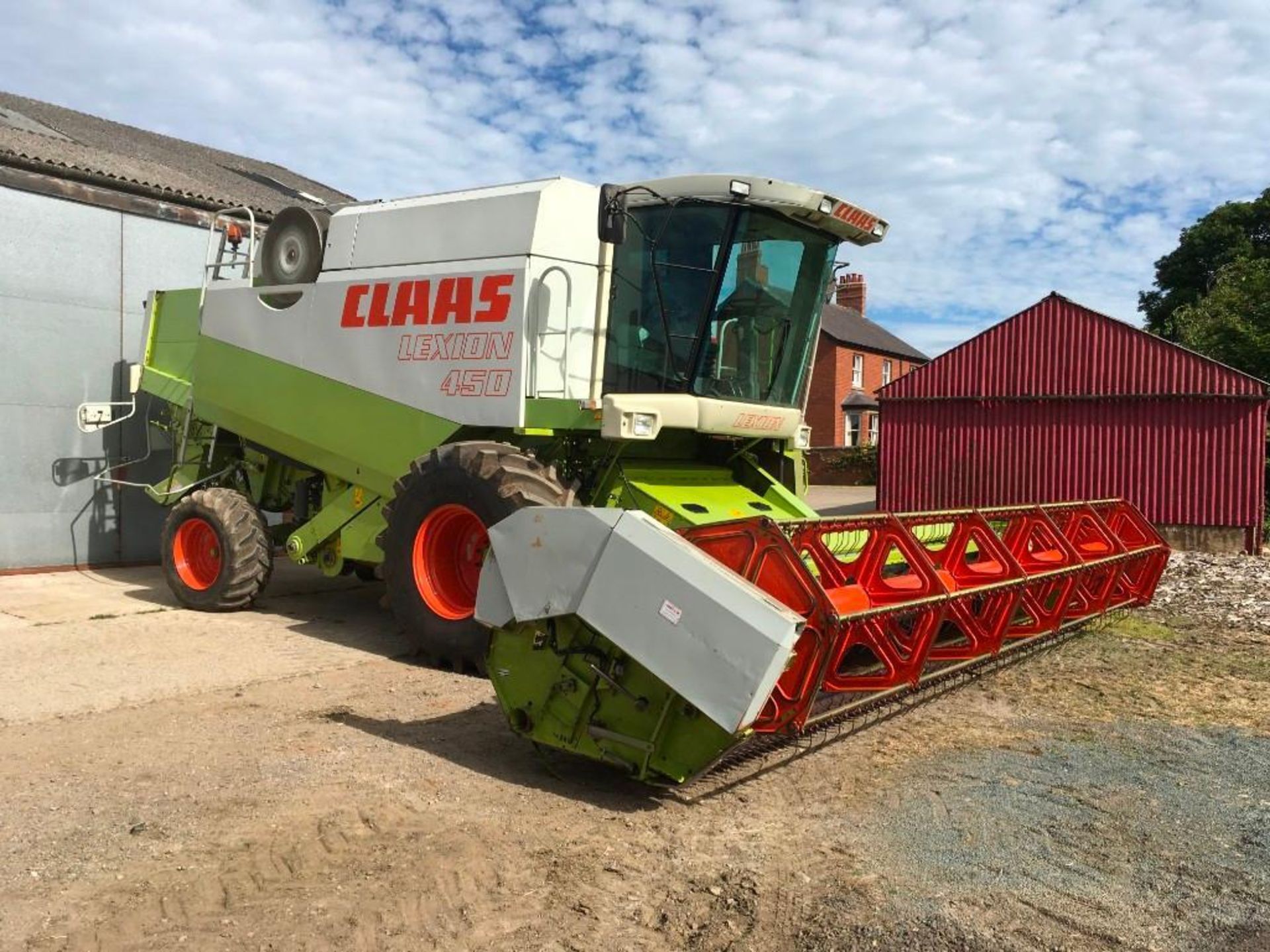 1997 Claas Lexion 450 combine with C660 (22ft) auto contour header and header trolley. 6 straw walke - Image 6 of 17