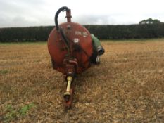 Kellquip 1100 tanker c/w pump