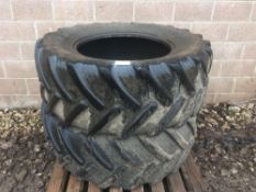 Pair of Taurus 540/65R30 tyres