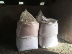 8 x 500kg bags of 2019 Winter Wheat seed (Germination tested)