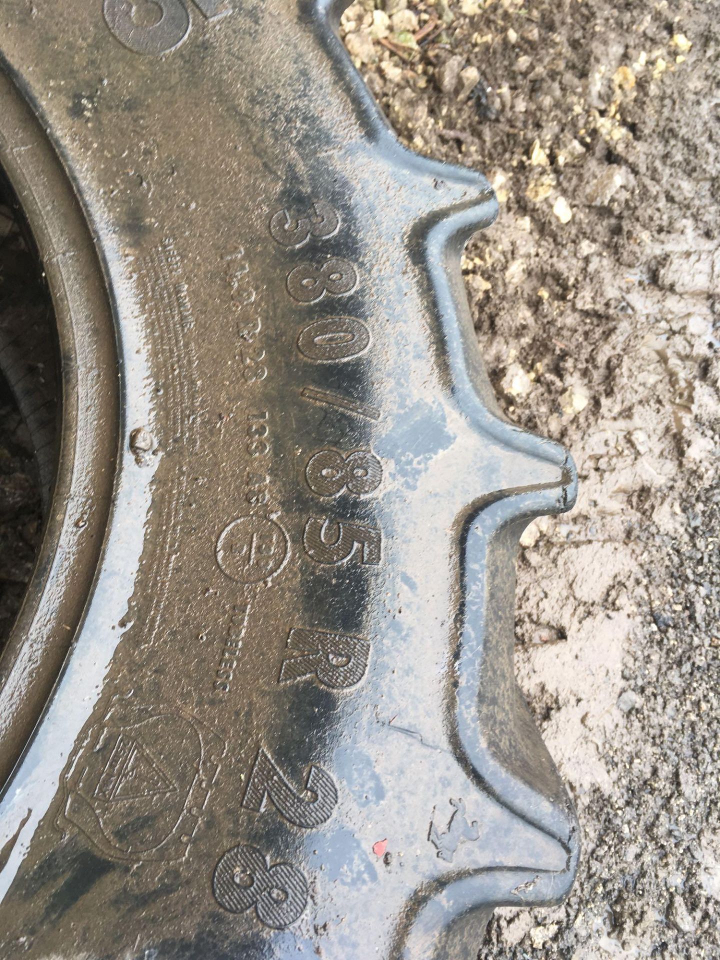 Pair of Continental 380/85R28 tyres - Image 2 of 2