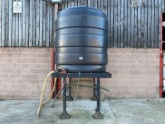 Paxton CT1000 water tank with metal stand