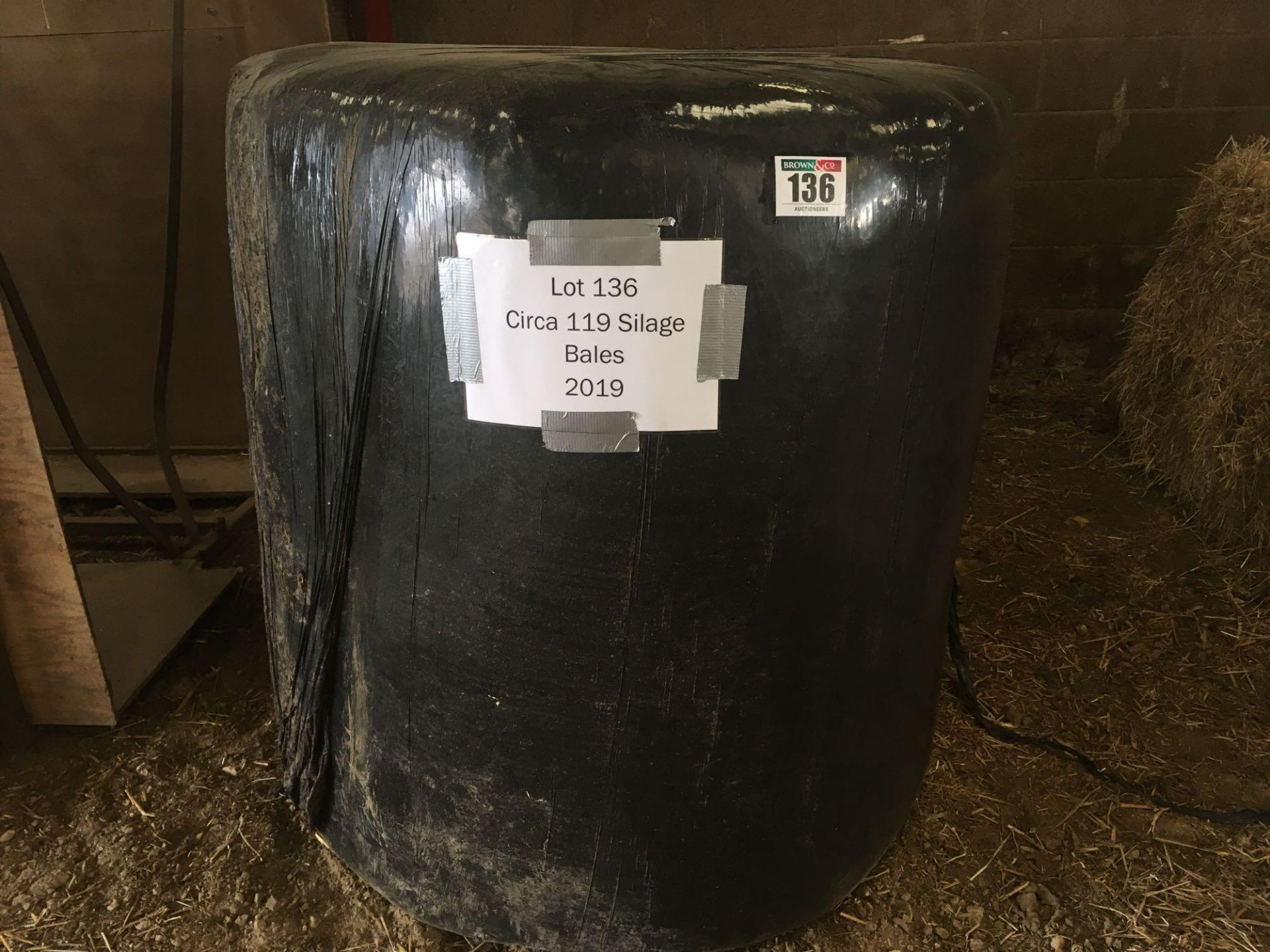 Qty of 2019 silage bales (circa 119 bales)