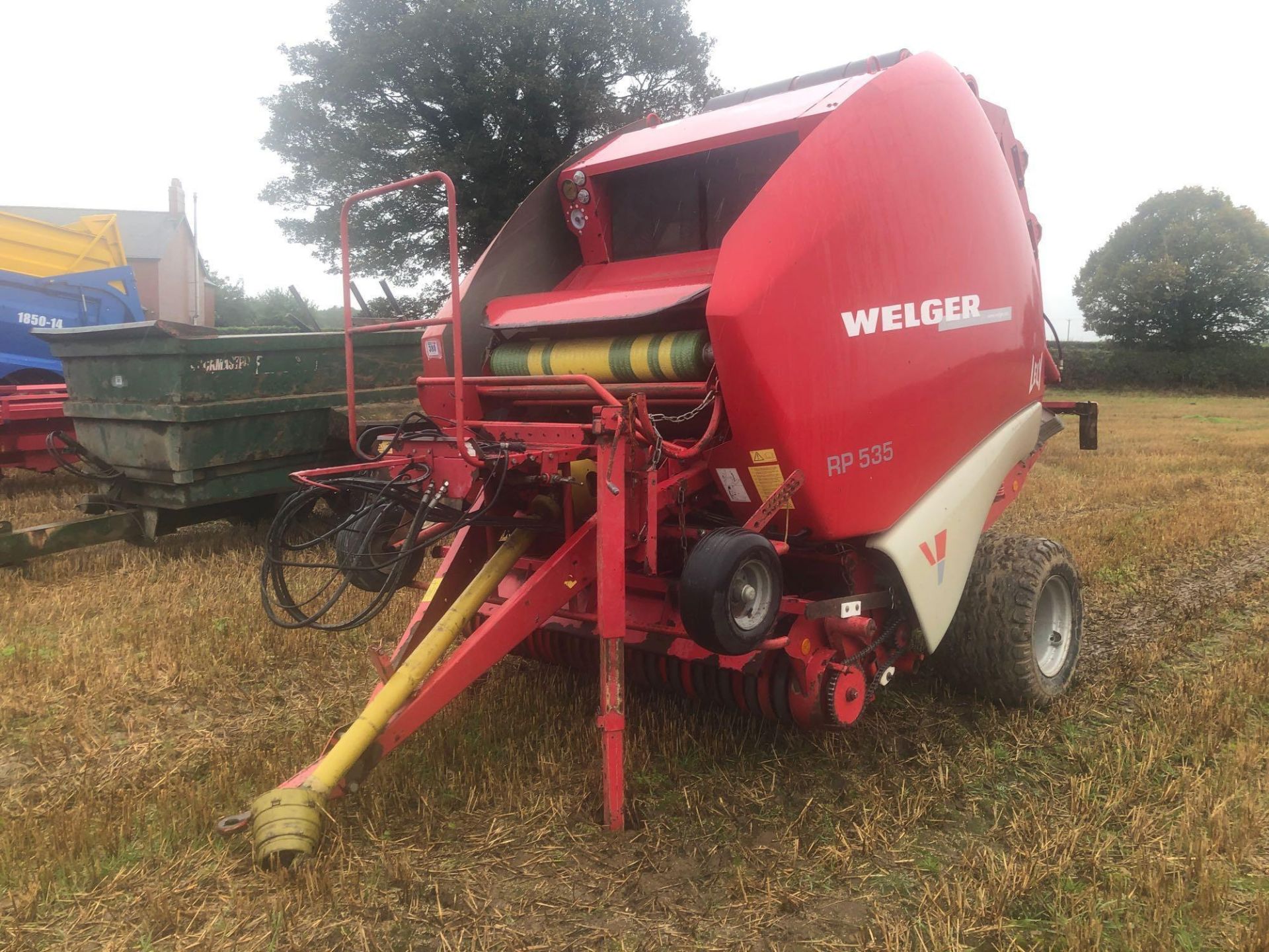 2007 Welger RP535 round baler. Variable chamber belt. Bale count showing: 77,771. Bale counter in of - Image 2 of 4