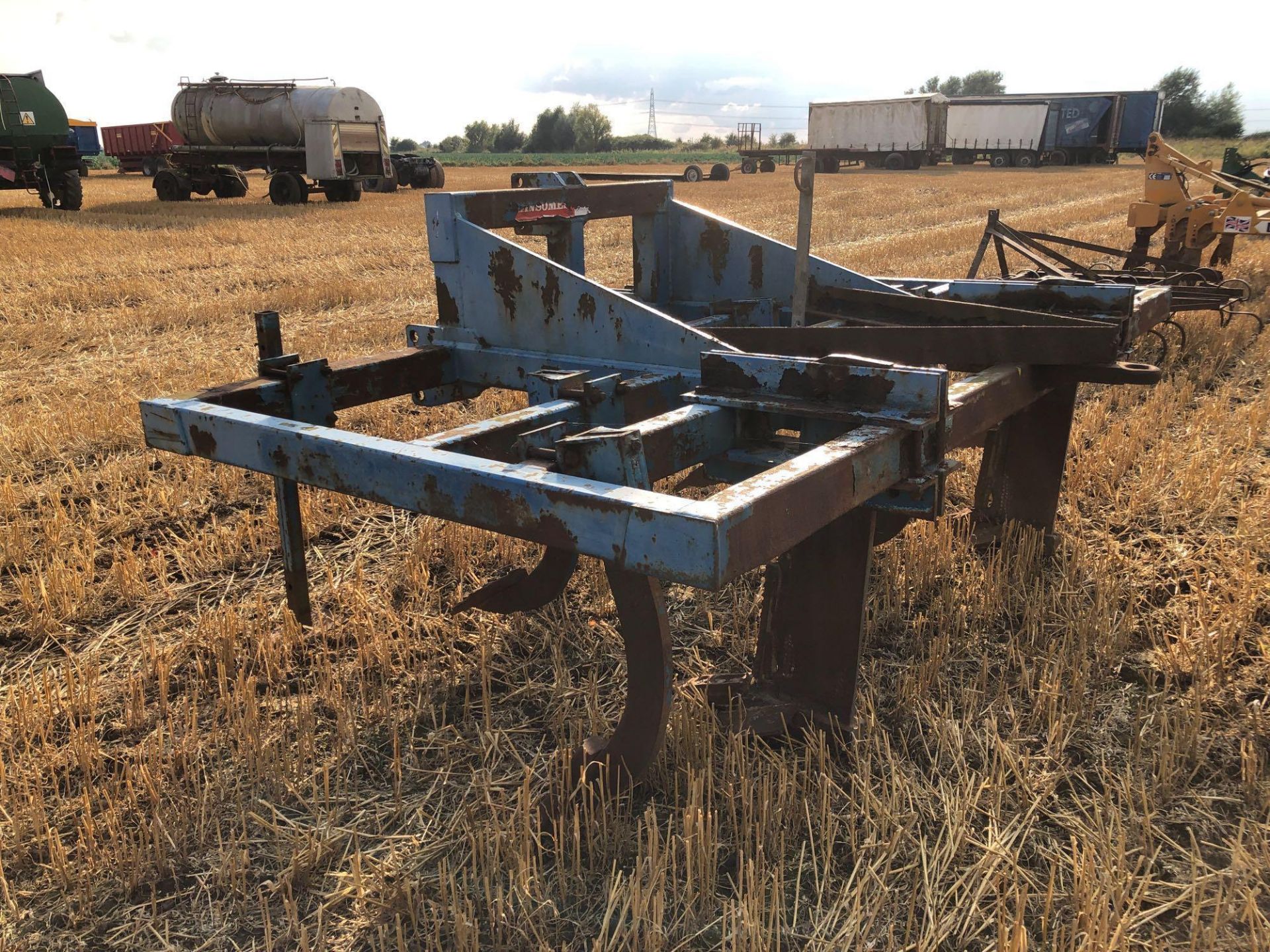 Ransomes 9 leg cultivator, linkage mounted - Image 3 of 5