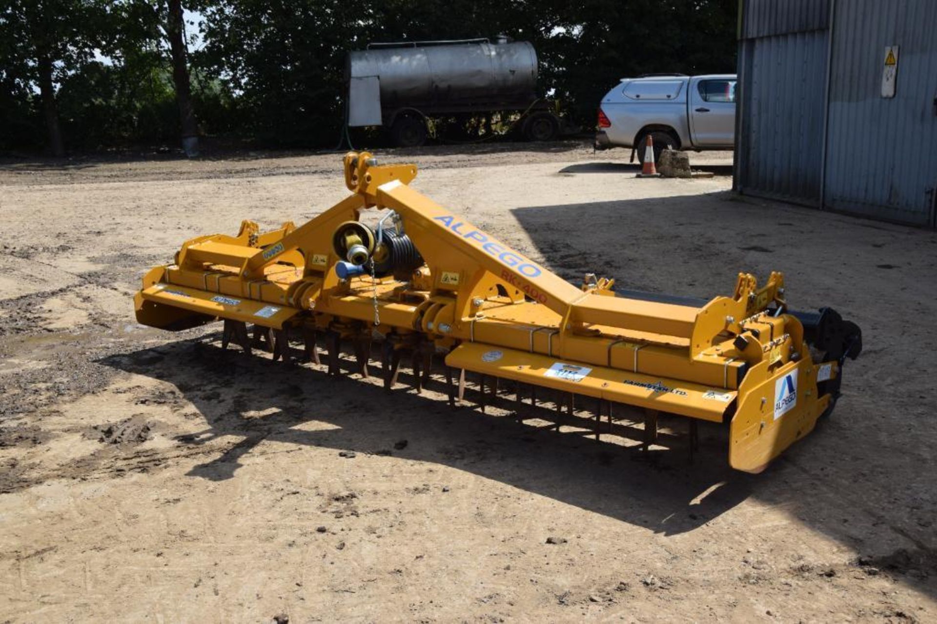 2019 Alpego RK400 4m power harrow with rear crumbler. Serial No: 000047997.  Manual in the office. - Image 6 of 16