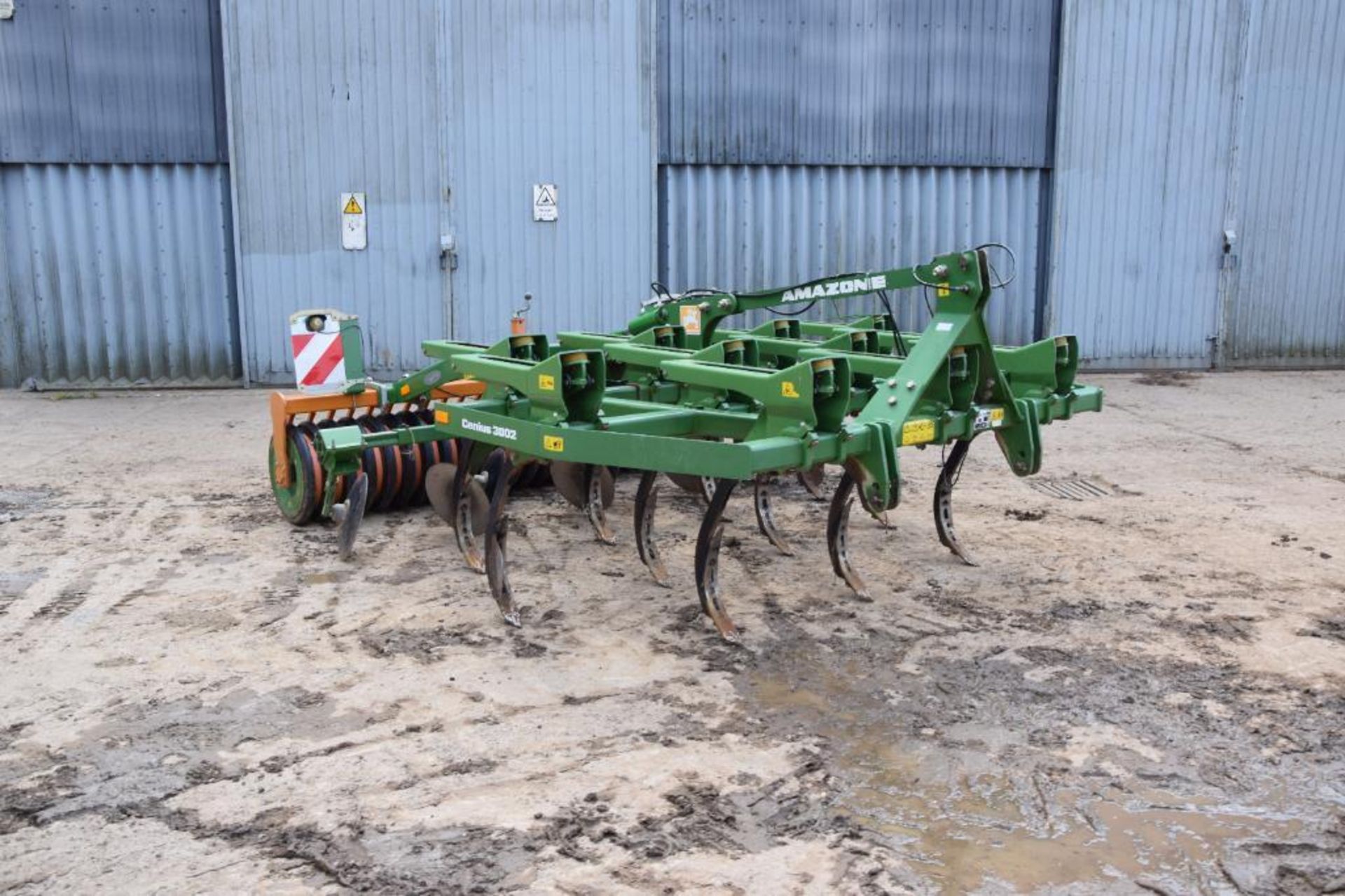 2012 Amazone Cenius 3002 3m cultivator with tines, discs and packer. Serial No: CXS0001513. Manual i - Image 4 of 17