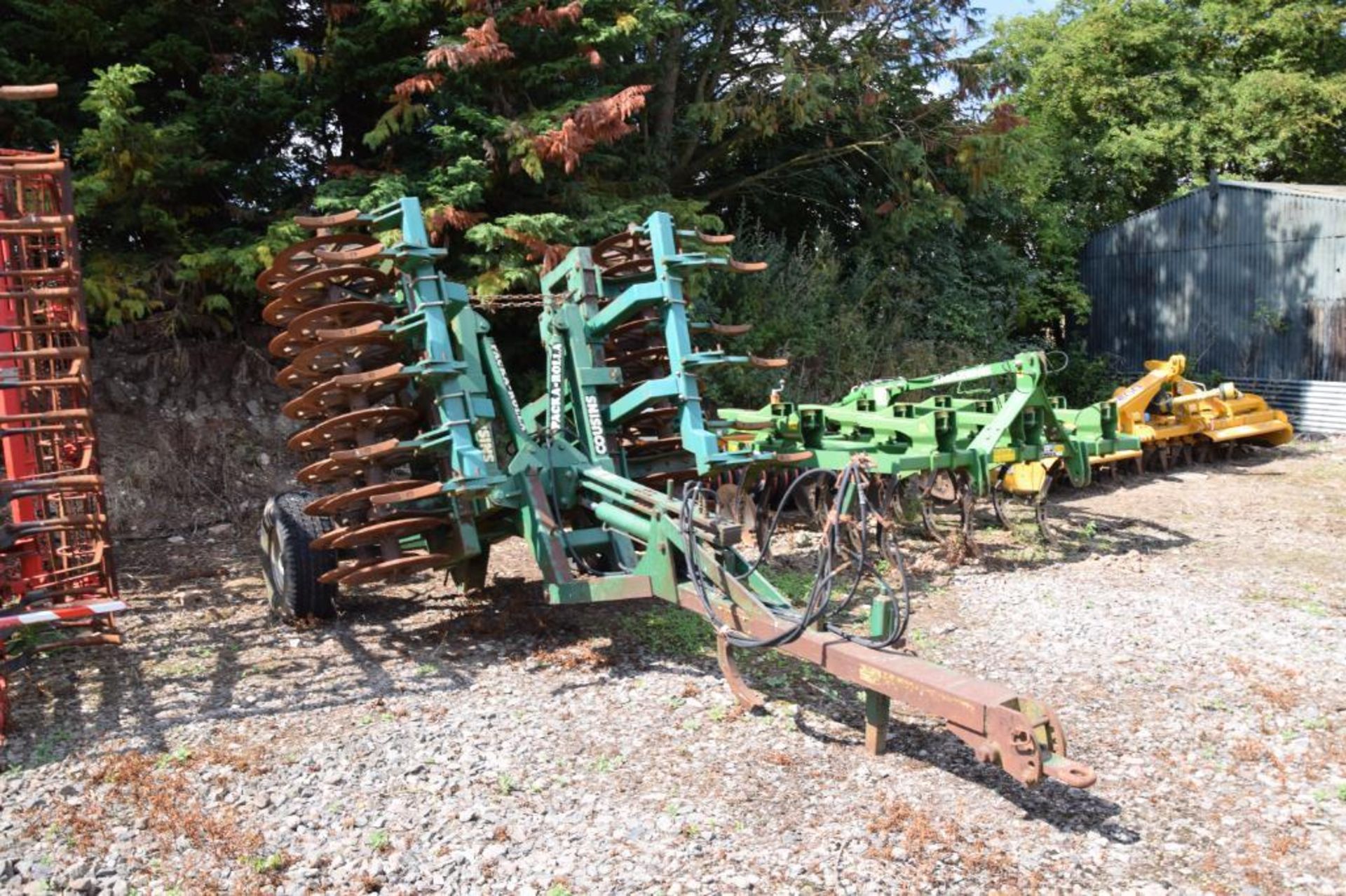 1996 Cousins Packa-Rolla 3m hydraulic folding with leading tines. Serial No: LP24CF0400 - Image 4 of 7