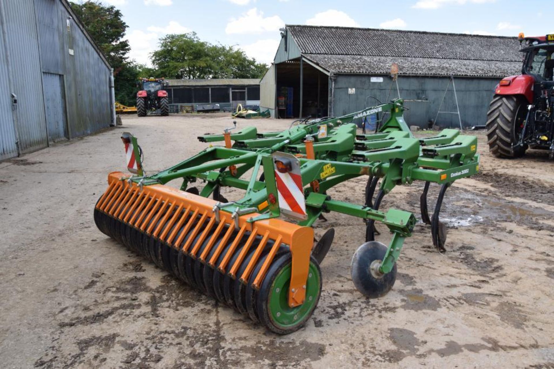 2012 Amazone Cenius 3002 3m cultivator with tines, discs and packer. Serial No: CXS0001513. Manual i - Image 11 of 17