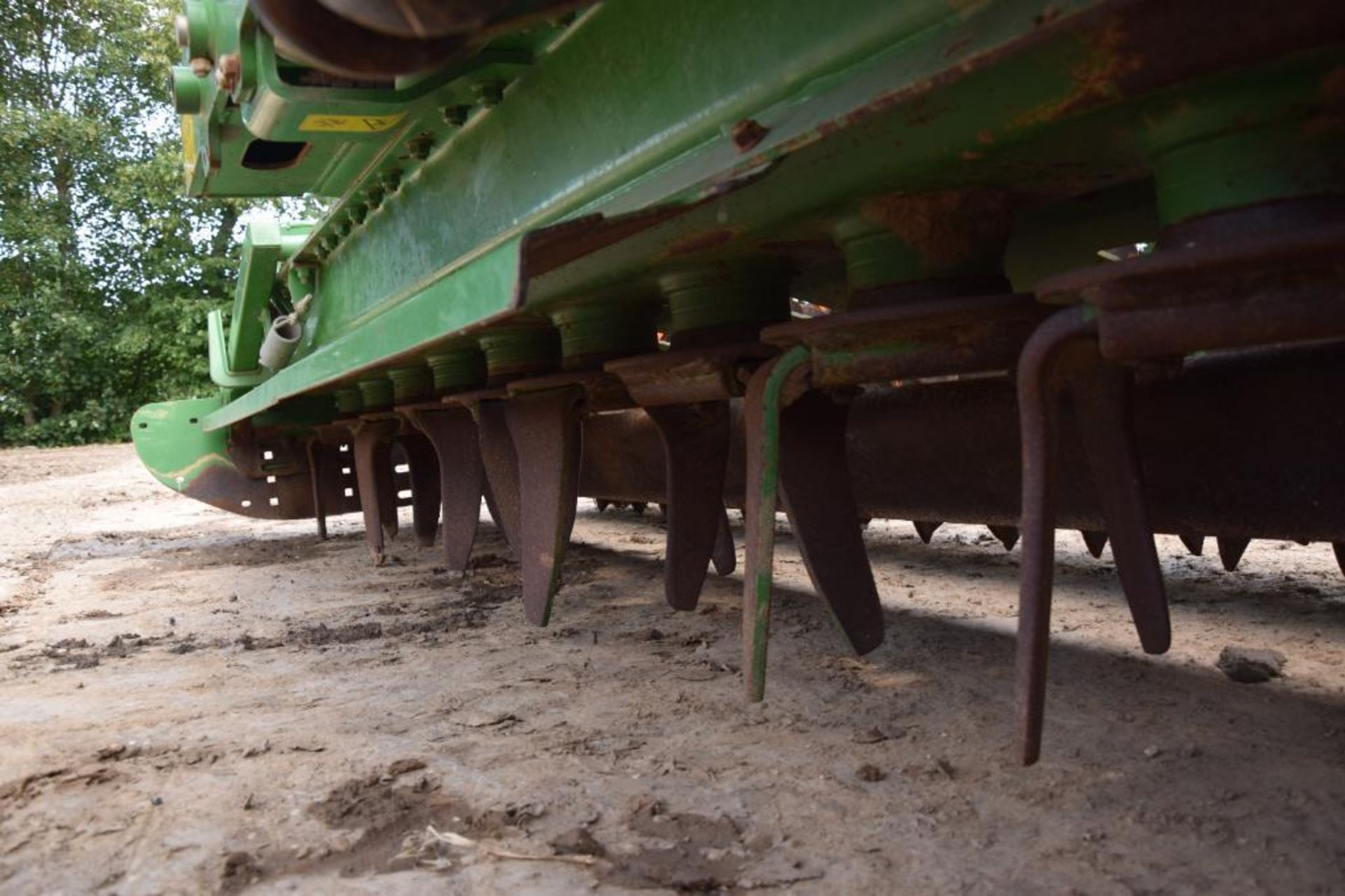 2012 Amazone KG6001-2 6m hydraulic folding power harrow with rear packer. Serial No: KG00060613. Man - Image 18 of 18