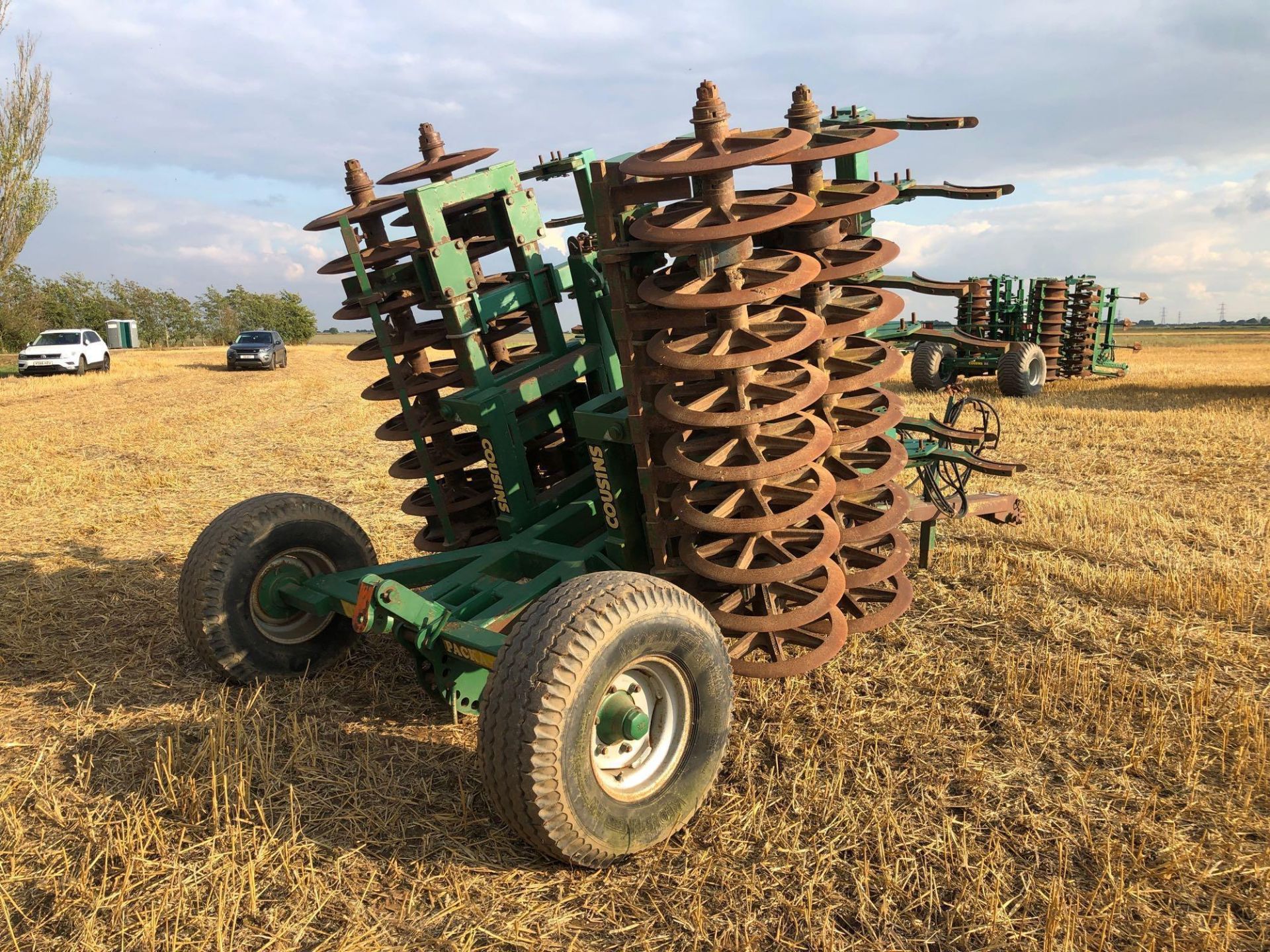 1996 Cousins Packa-Rolla 3m hydraulic folding with leading tines. Serial No: LP24CF0400 - Image 3 of 7