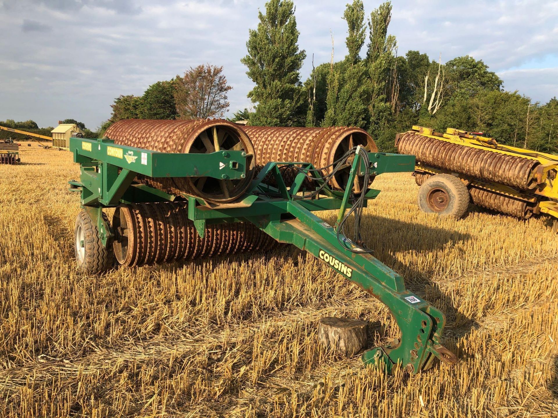 2010 Cousins Contour 6.3m horizontal folding cambridge rolls with breaker rings. Serial No: 2010066