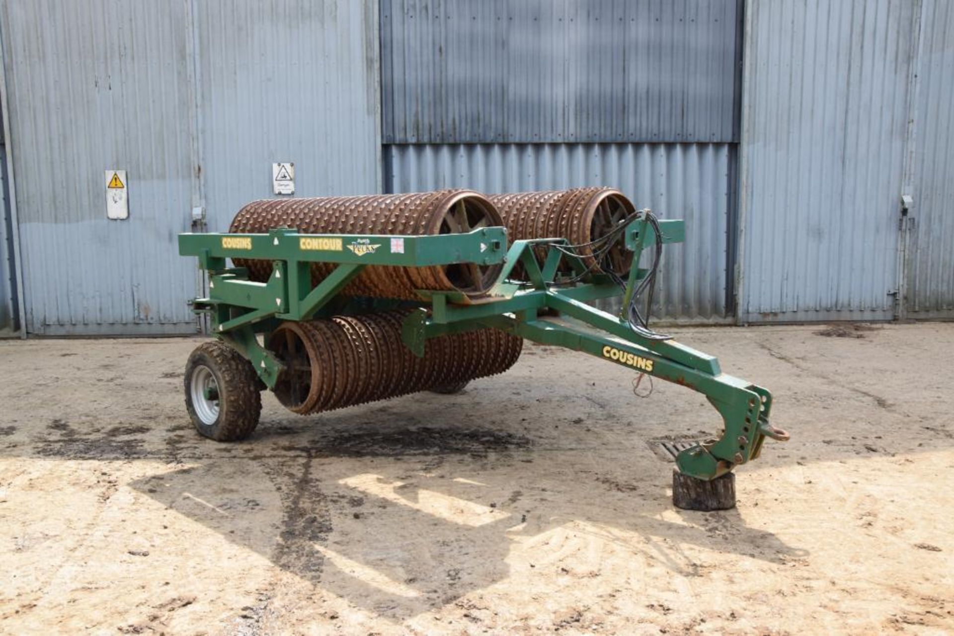 2010 Cousins Contour 6.3m horizontal folding cambridge rolls with breaker rings. Serial No: 2010066 - Image 4 of 16