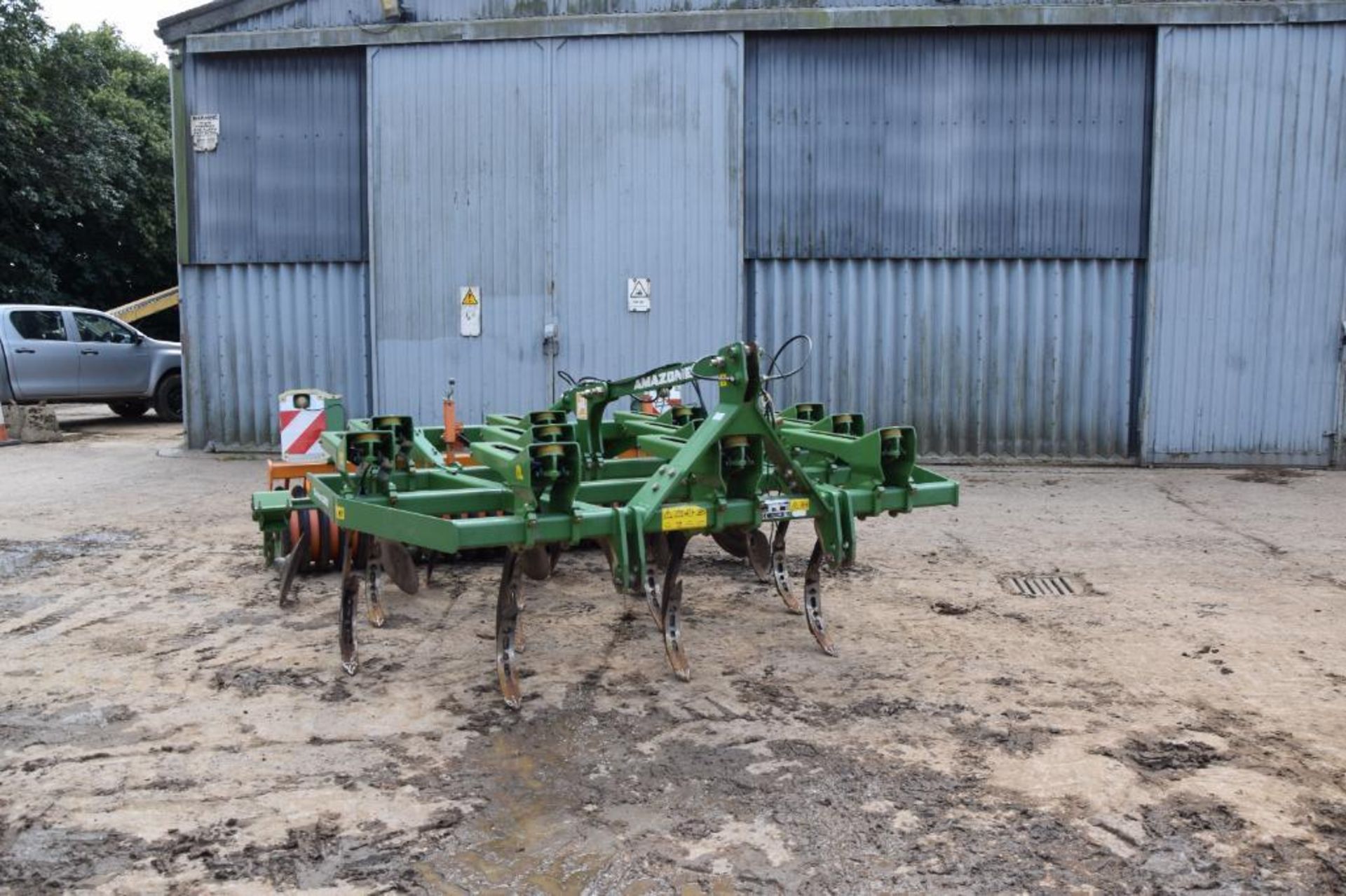 2012 Amazone Cenius 3002 3m cultivator with tines, discs and packer. Serial No: CXS0001513. Manual i - Image 10 of 17