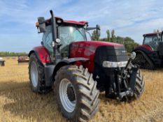 2019 Case Puma 220 4wd 50kph Powershift tractor with 4 electric spools, front linkage, cab and front