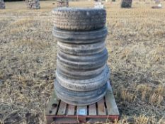 Quantity miscellaneous wheels and tyres