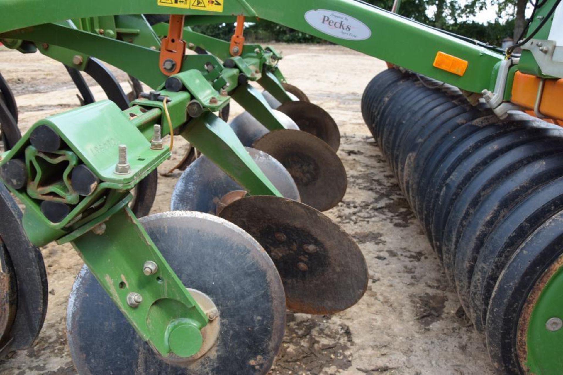 2012 Amazone Cenius 3002 3m cultivator with tines, discs and packer. Serial No: CXS0001513. Manual i - Image 14 of 17