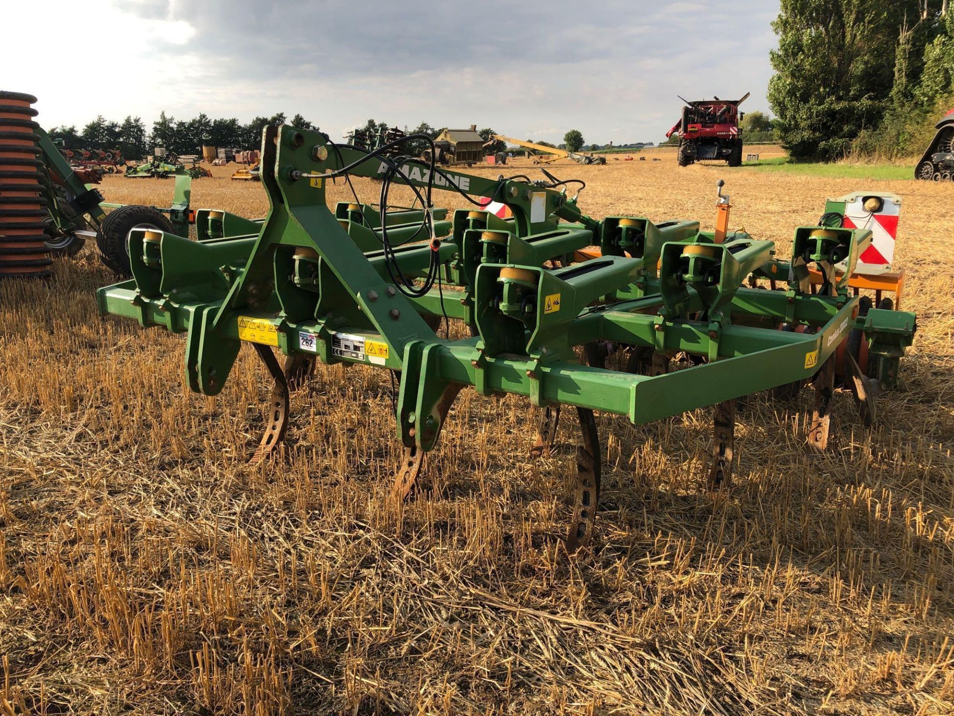 2012 Amazone Cenius 3002 3m cultivator with tines, discs and packer. Serial No: CXS0001513. Manual i