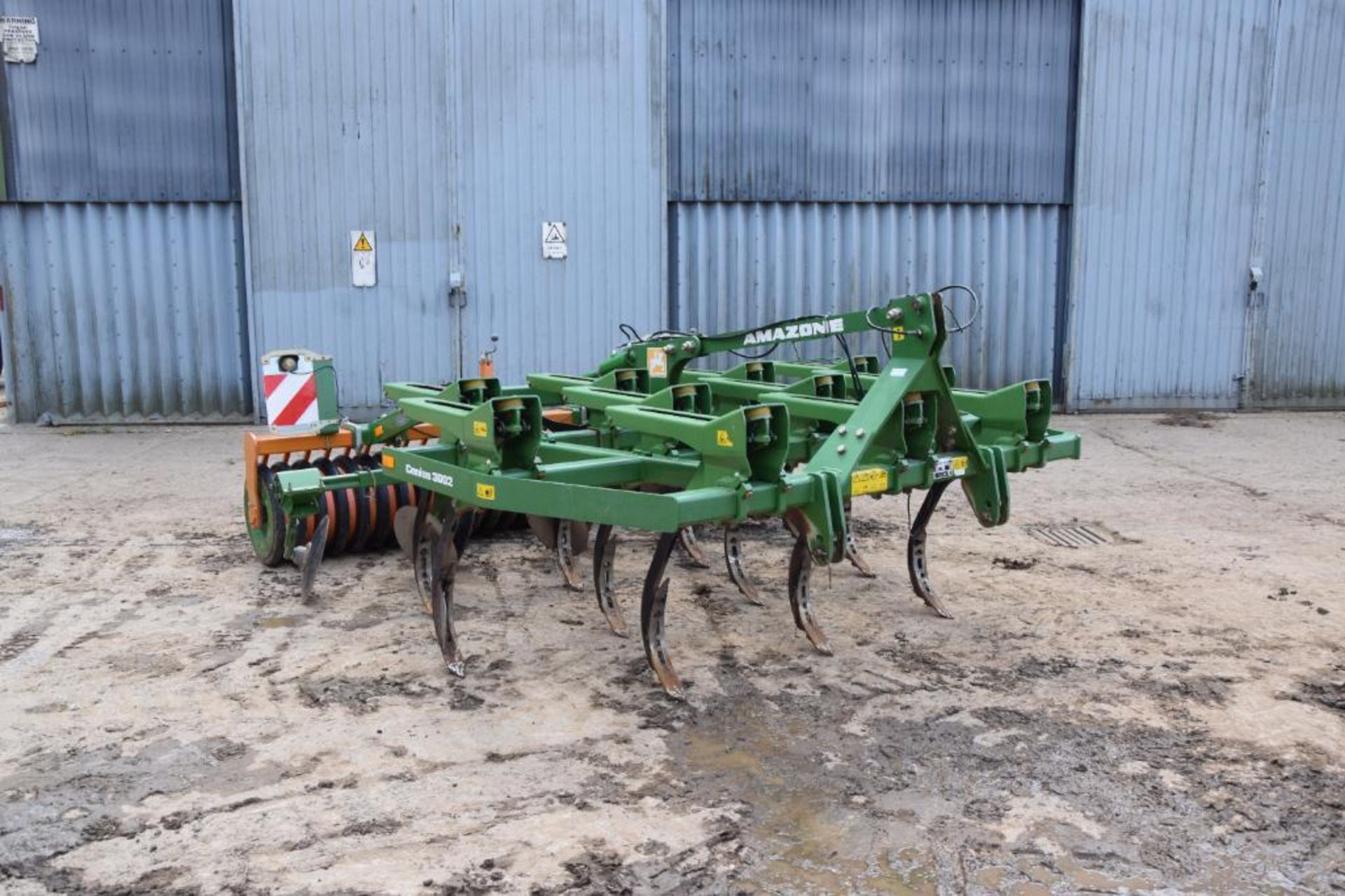 2012 Amazone Cenius 3002 3m cultivator with tines, discs and packer. Serial No: CXS0001513. Manual i - Image 2 of 17