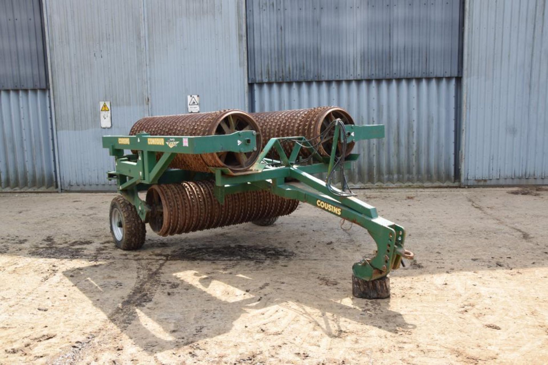 2010 Cousins Contour 6.3m horizontal folding cambridge rolls with breaker rings. Serial No: 2010066 - Image 9 of 16