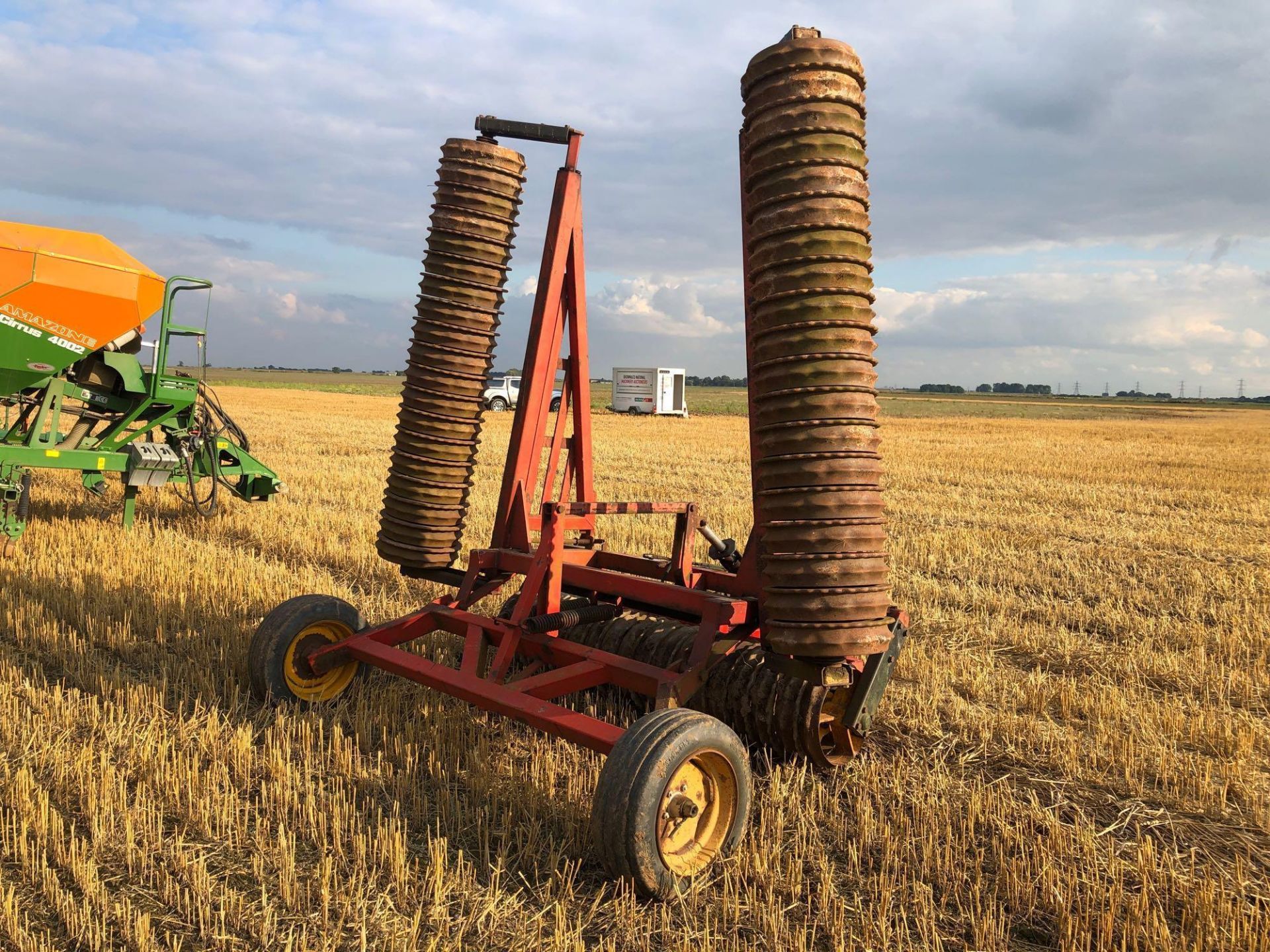 Vaderstad Roller 6.3m vertical folding cambridge rolls. Serial No: 6158 - Image 2 of 5