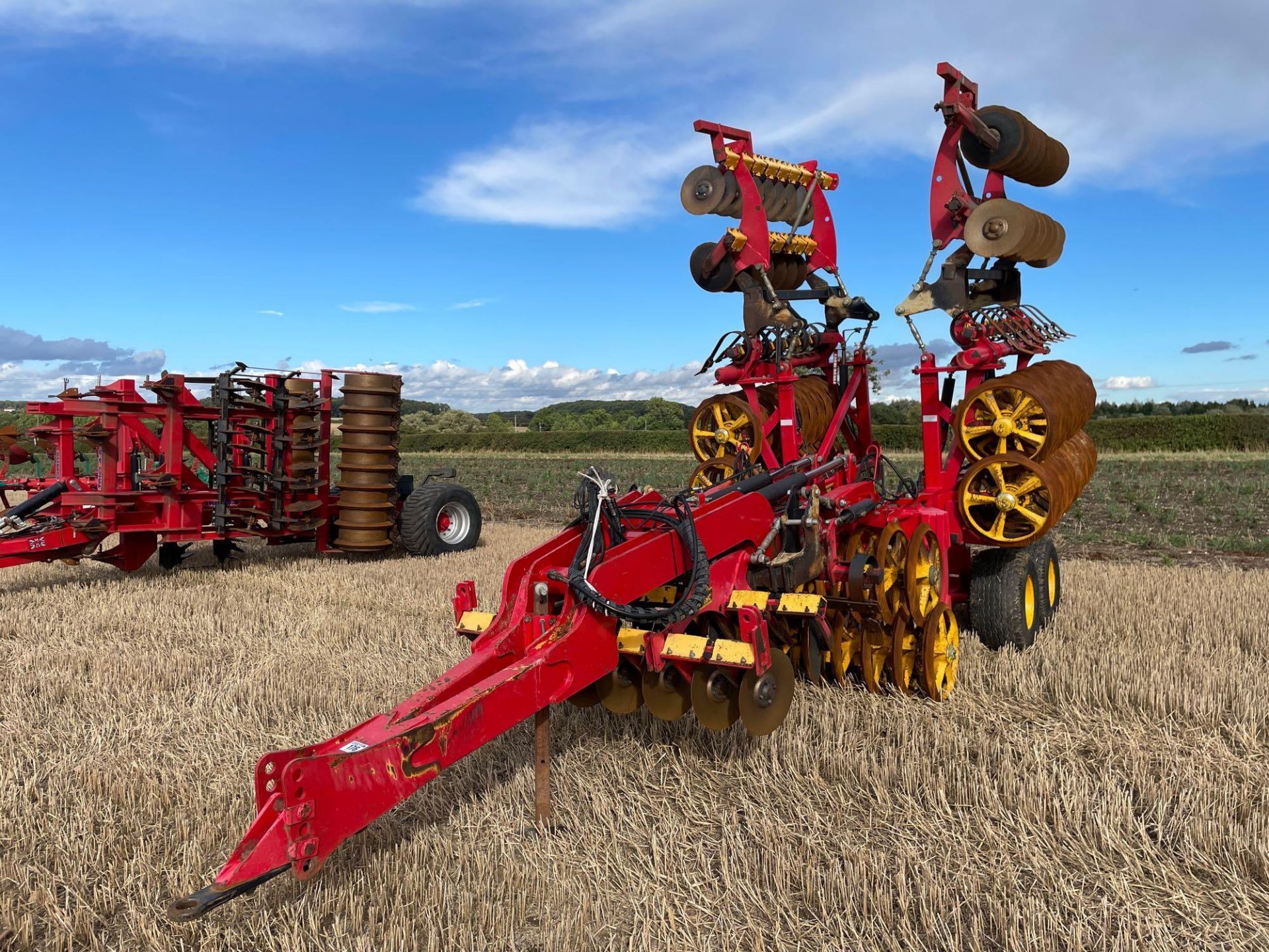 Vaderstad Rexius Twin 630 with front discs, ring packers and levelling boards. NB: Manual in office - Image 11 of 11