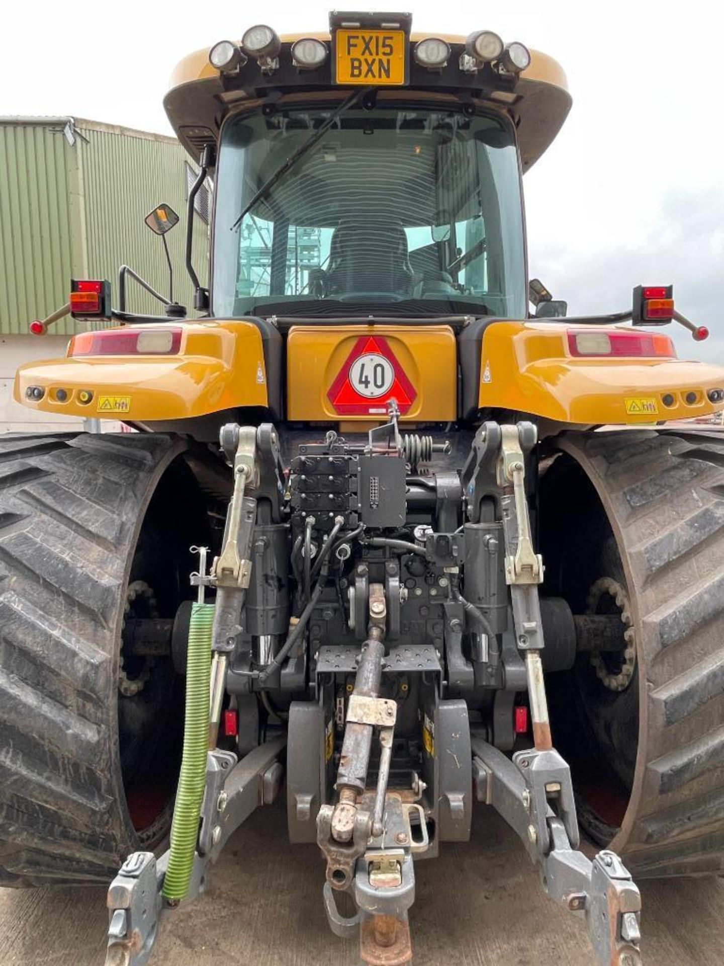 2014 CAT Challenger MT775E rubber tracked crawler with 4 electric spools, fitted with 30" tracks, id - Image 9 of 23