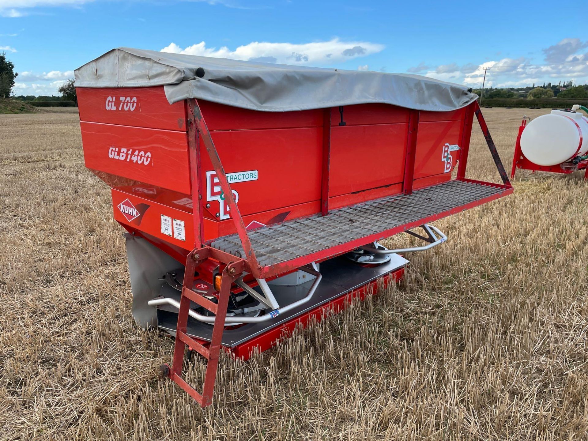 2008 Kuhn Axera HEMC 36m fertiliser spreader hydraulic driven with Quantram P control box and border - Image 3 of 11