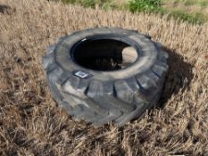 Single Michelin 17.5LR24X tyre