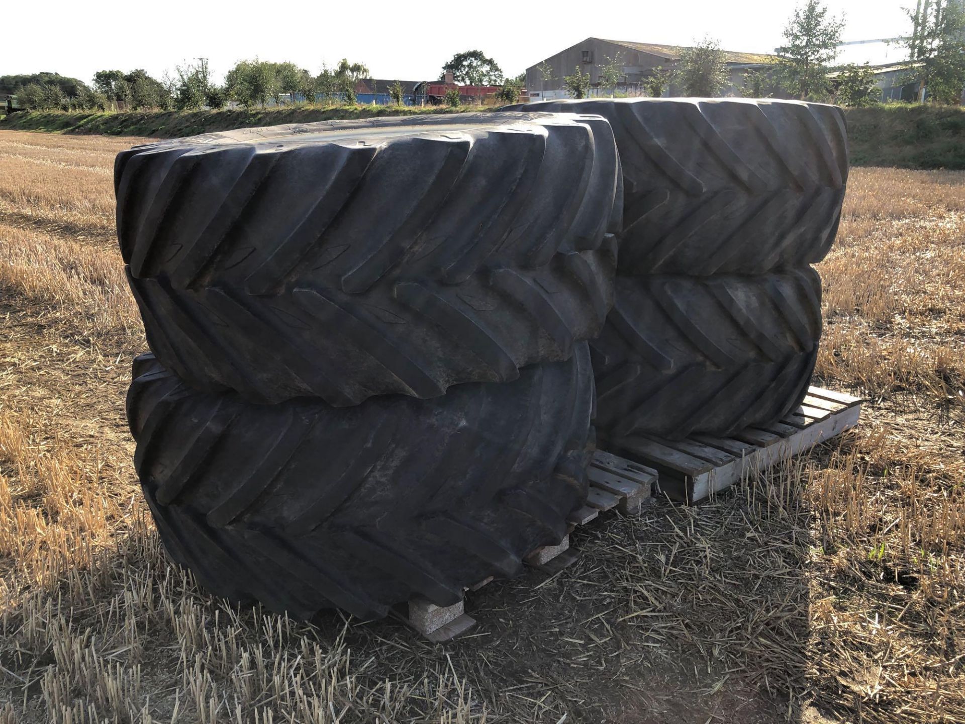 Set Michelin 600/60R28 wheels and tyres to suit Househam Merlin sprayer - Image 5 of 5