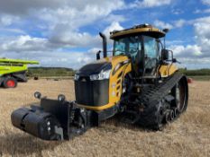 2014 CAT Challenger MT775E rubber tracked crawler with 4 electric spools, fitted with 30" tracks, id