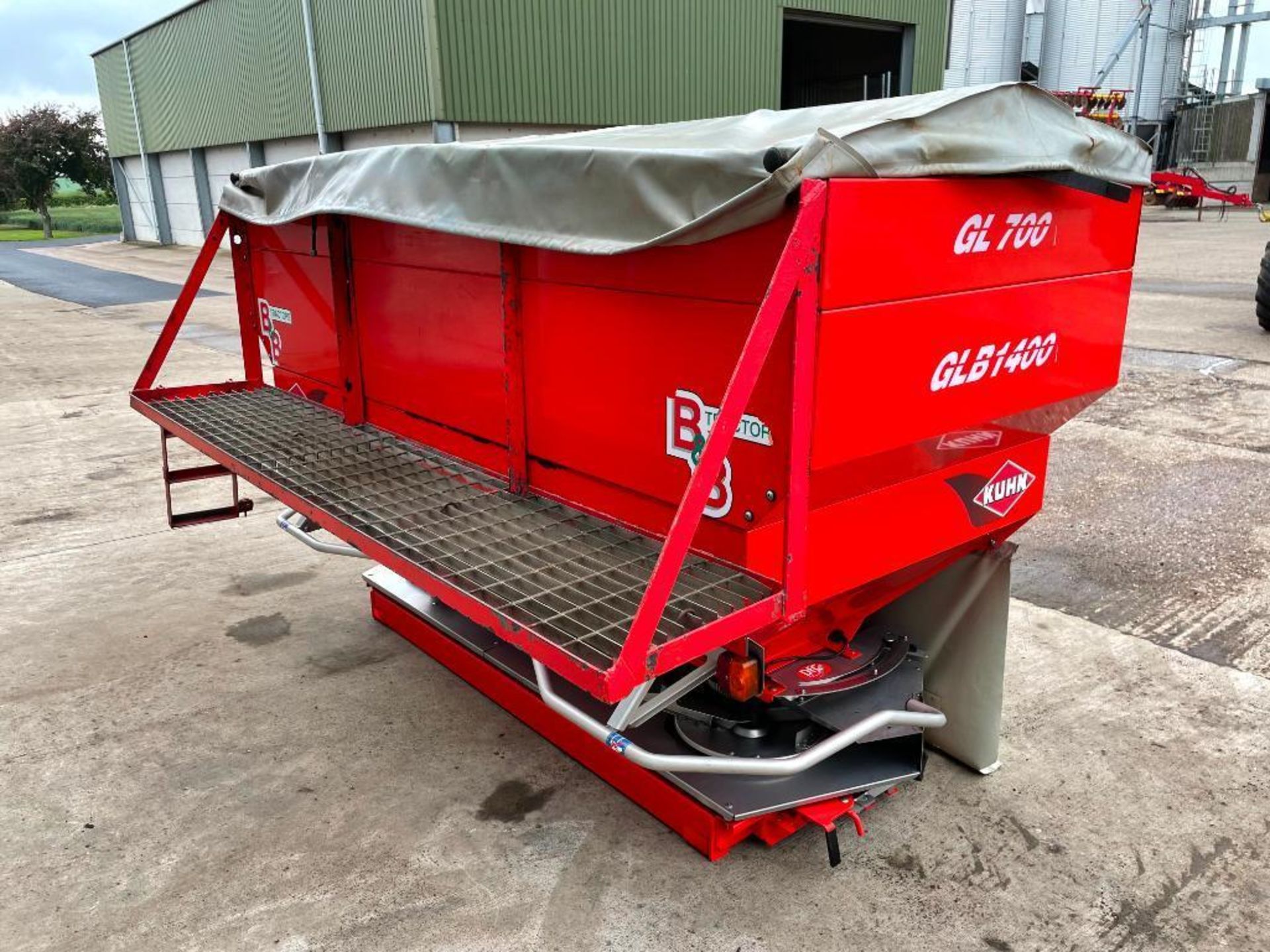 2008 Kuhn Axera HEMC 36m fertiliser spreader hydraulic driven with Quantram P control box and border - Image 5 of 11