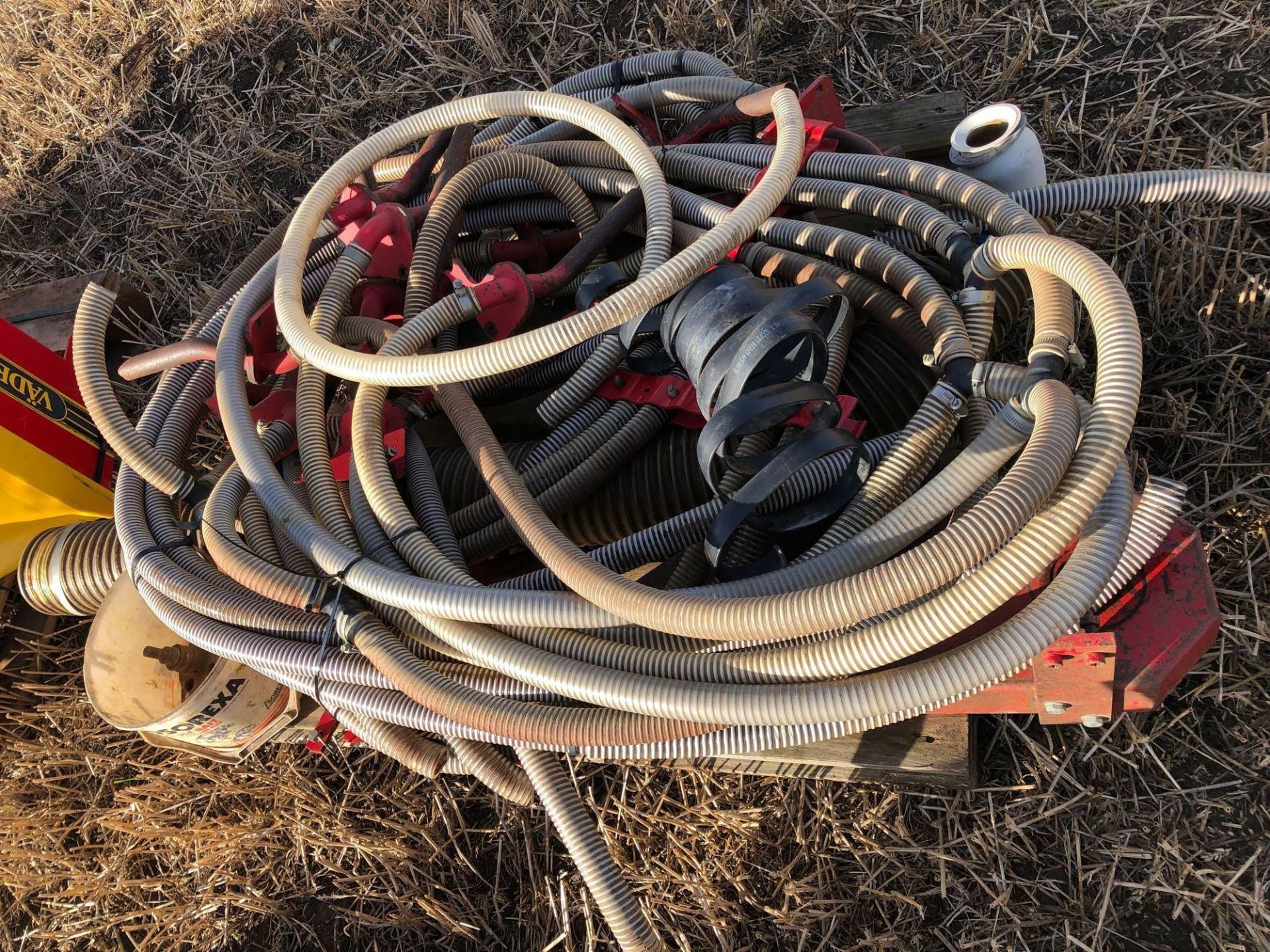 Vaderstad Biodrill 360 with hydraulic fan and pipes. Mounting arms from a Rexius Twin. Serial No: F4 - Image 5 of 10