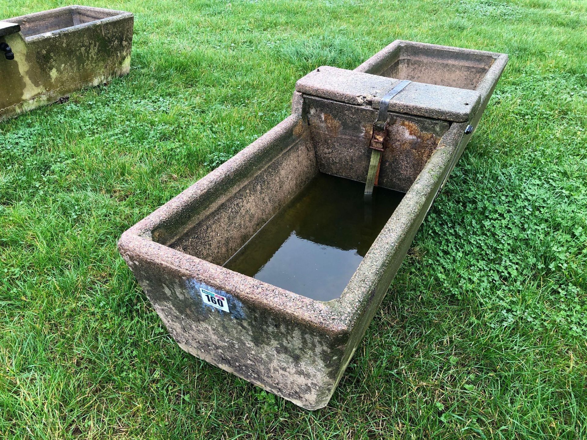 Concrete water trough