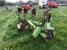 Dowdeswell DP8A 4f (3+1) reversible plough with skimmers. Serial No: 871435166