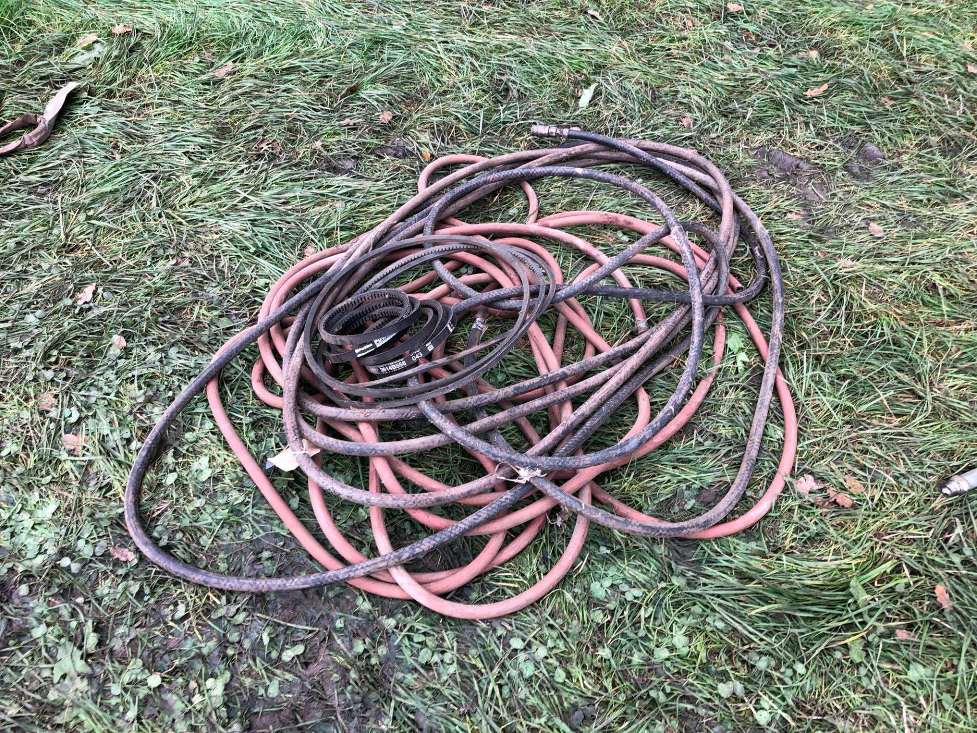 Quantity air line hose and belts