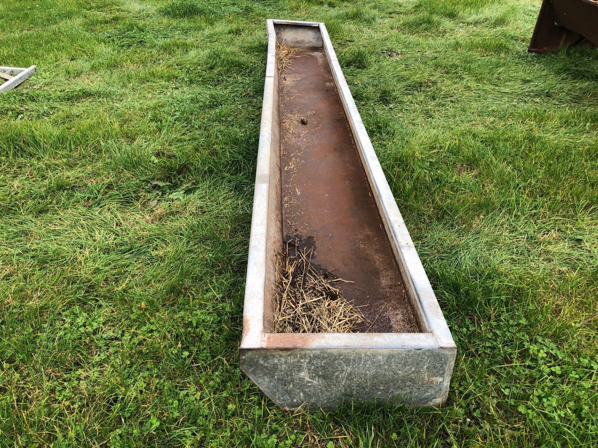 Galvanised 14ft 9inch trough