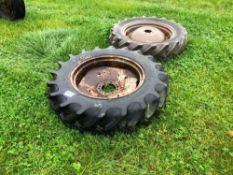 Single 11-28 wheel and tyre, 10 stud and miscellaneous wheel and tyre