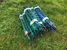 Quantity electric fence stakes