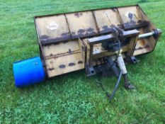 ETC MIL PTO driven fodder chopper bucket, linkage mounted