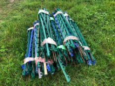 Quantity electric fence stakes