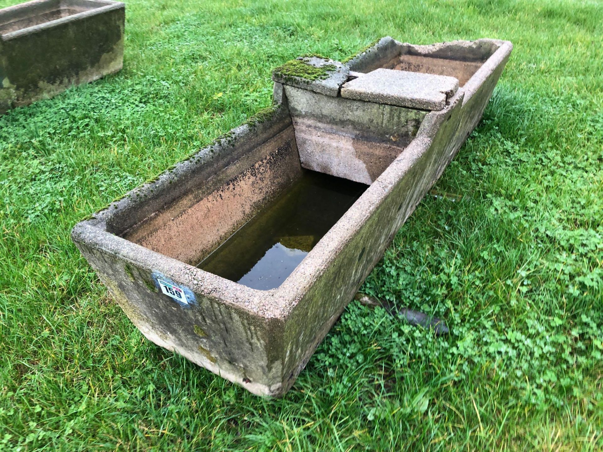 Concrete water trough