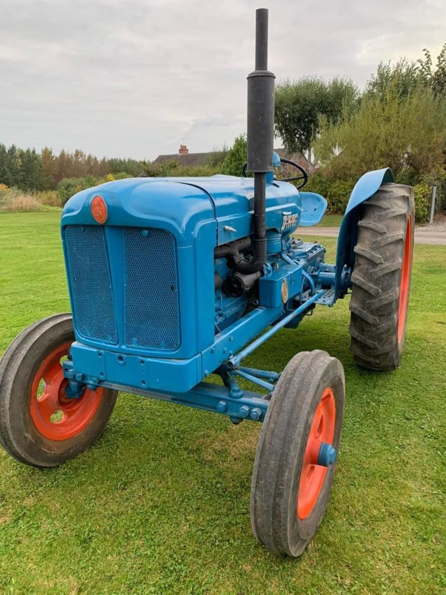 1956 Industrial Fordson Major diesel tractor. No V5